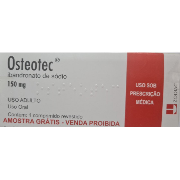 Osteotec - Ibandronato de Sódio 150mg - 1 Comprimido